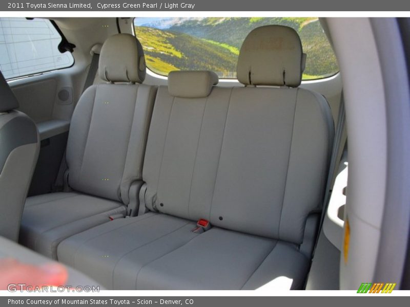 Cypress Green Pearl / Light Gray 2011 Toyota Sienna Limited