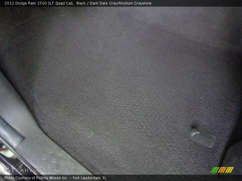 Black / Dark Slate Gray/Medium Graystone 2012 Dodge Ram 1500 SLT Quad Cab