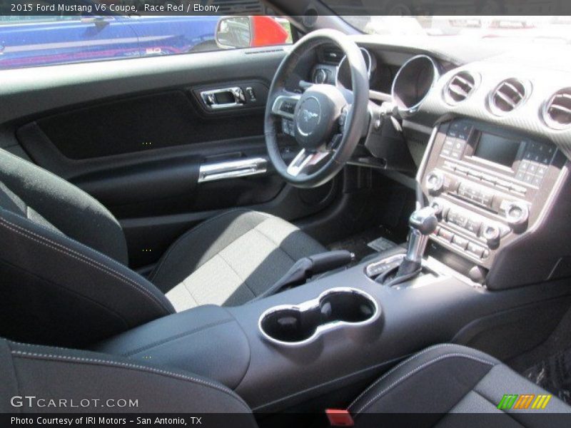 Race Red / Ebony 2015 Ford Mustang V6 Coupe
