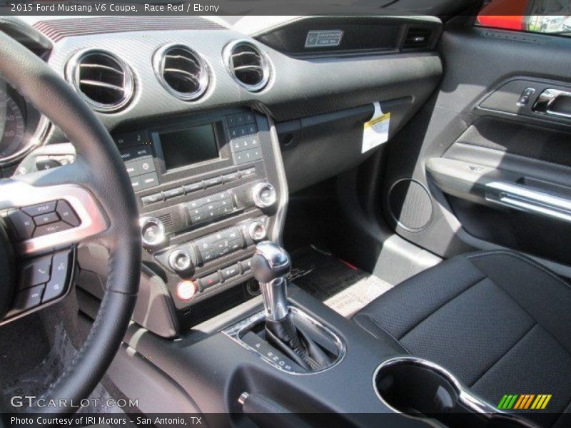 Race Red / Ebony 2015 Ford Mustang V6 Coupe