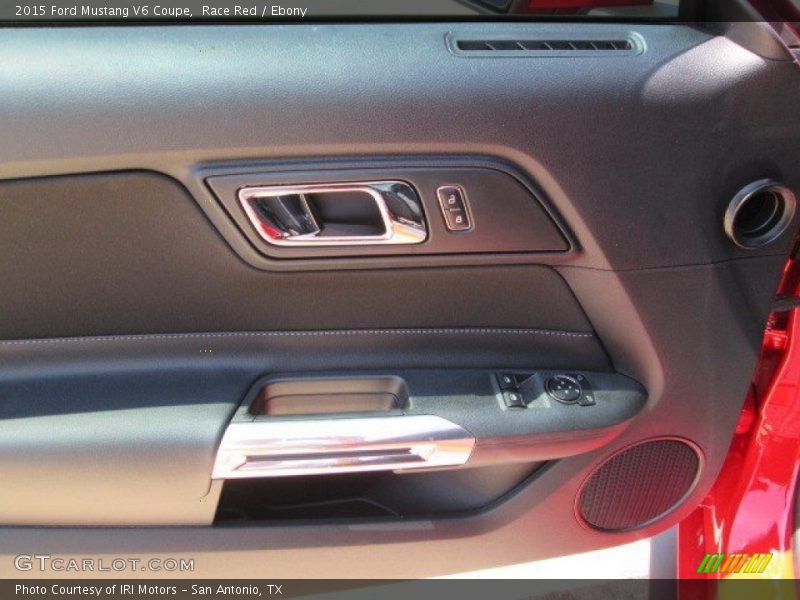 Race Red / Ebony 2015 Ford Mustang V6 Coupe