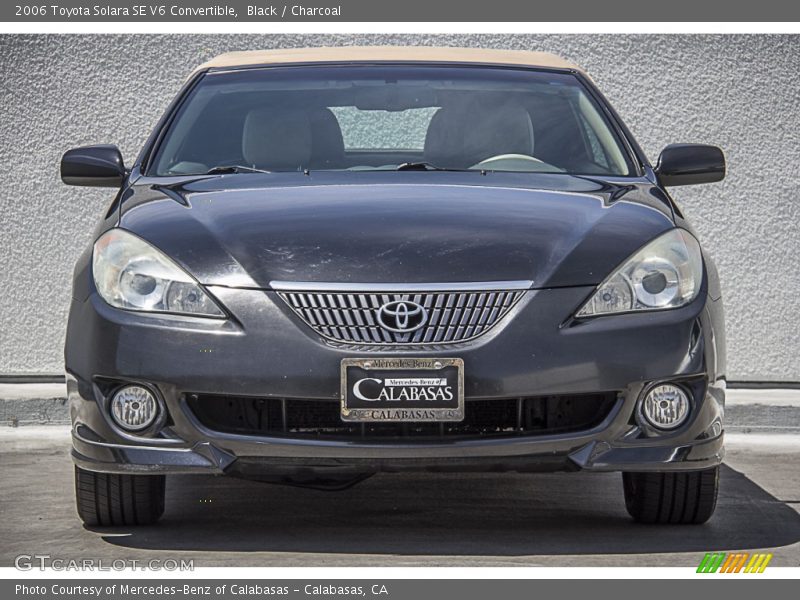 Black / Charcoal 2006 Toyota Solara SE V6 Convertible