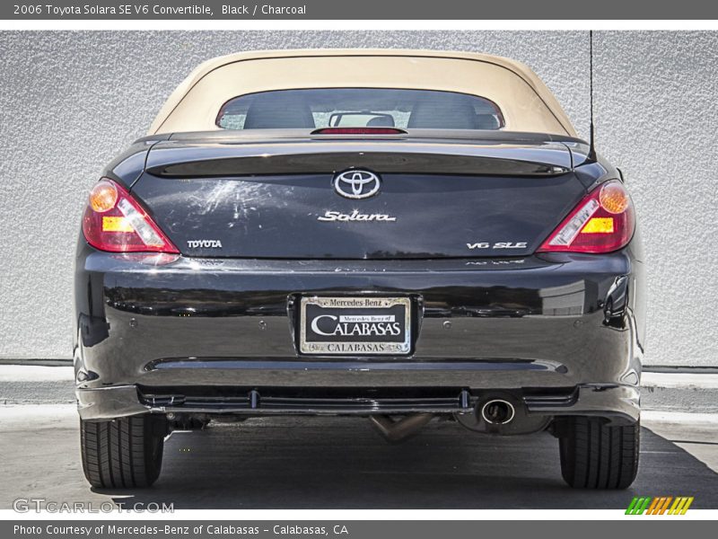 Black / Charcoal 2006 Toyota Solara SE V6 Convertible