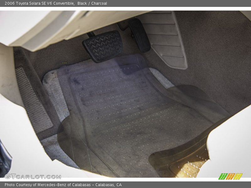 Black / Charcoal 2006 Toyota Solara SE V6 Convertible