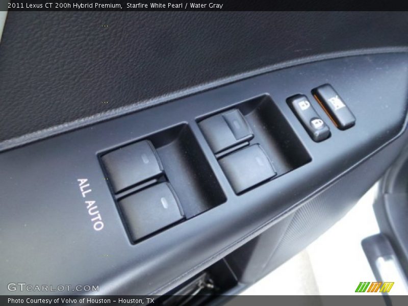 Starfire White Pearl / Water Gray 2011 Lexus CT 200h Hybrid Premium