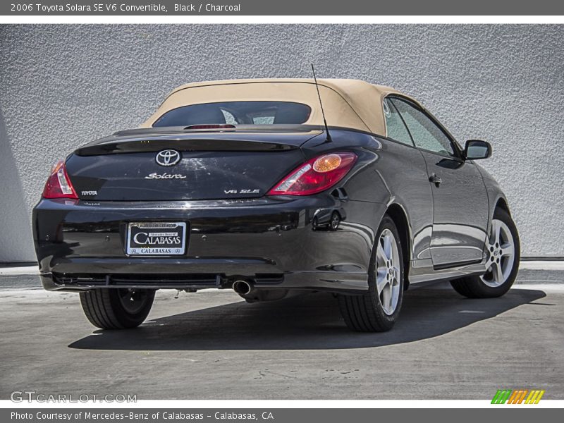 Black / Charcoal 2006 Toyota Solara SE V6 Convertible