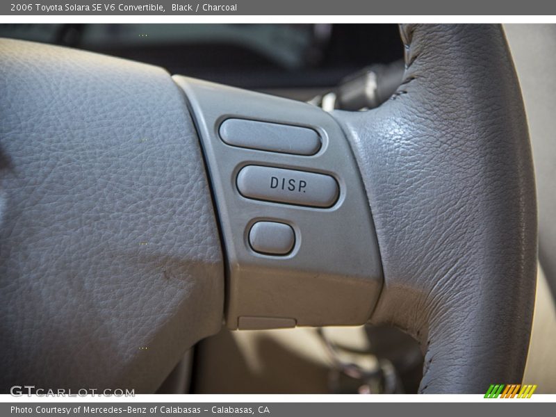 Black / Charcoal 2006 Toyota Solara SE V6 Convertible