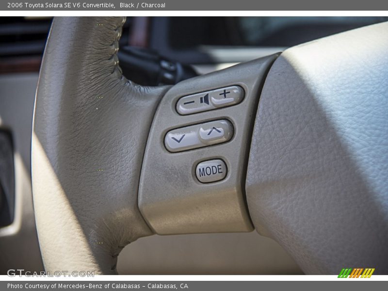 Black / Charcoal 2006 Toyota Solara SE V6 Convertible