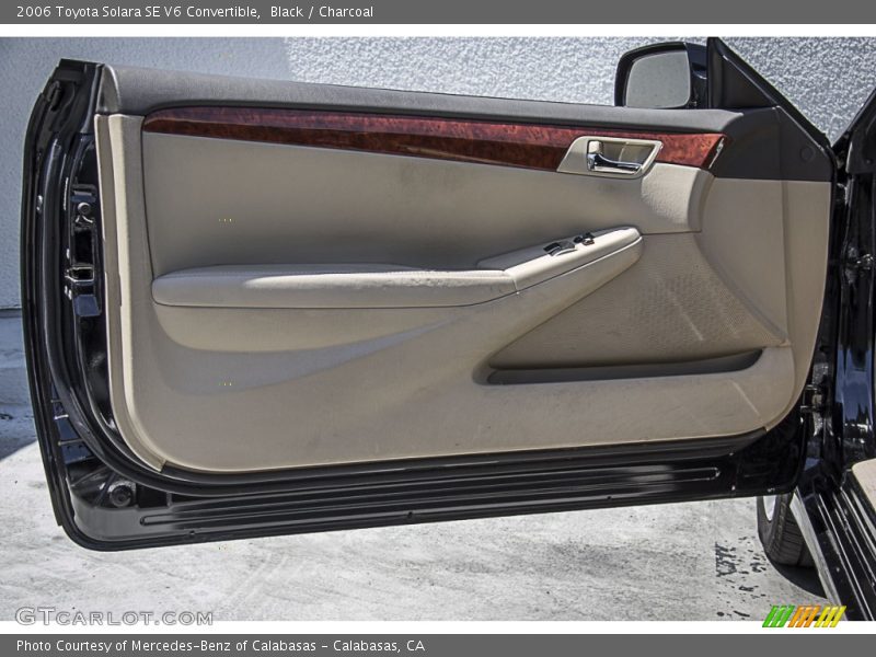 Black / Charcoal 2006 Toyota Solara SE V6 Convertible