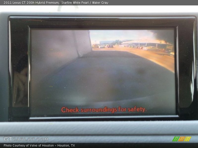 Starfire White Pearl / Water Gray 2011 Lexus CT 200h Hybrid Premium