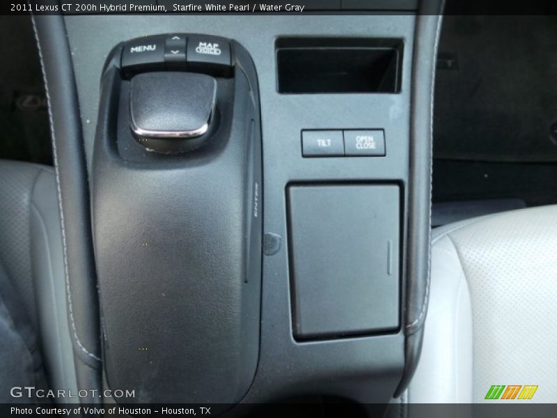 Starfire White Pearl / Water Gray 2011 Lexus CT 200h Hybrid Premium
