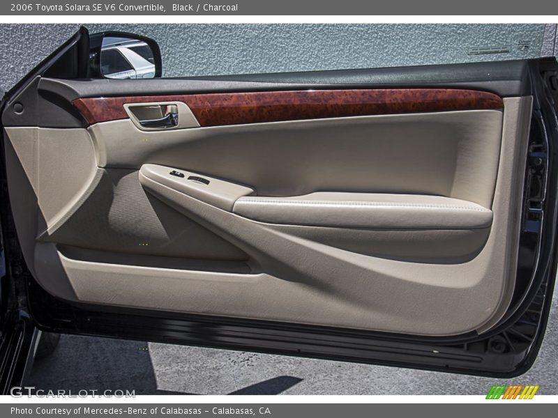 Black / Charcoal 2006 Toyota Solara SE V6 Convertible