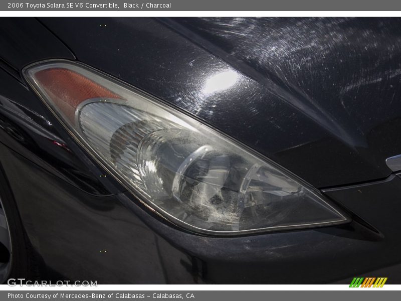 Black / Charcoal 2006 Toyota Solara SE V6 Convertible