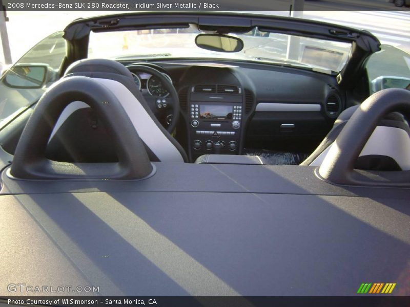 Iridium Silver Metallic / Black 2008 Mercedes-Benz SLK 280 Roadster