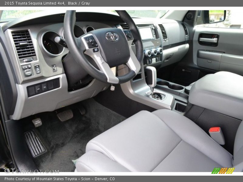 Black / Gray 2015 Toyota Sequoia Limited 4x4