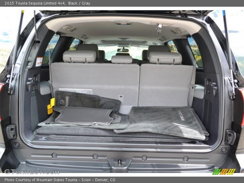 Black / Gray 2015 Toyota Sequoia Limited 4x4