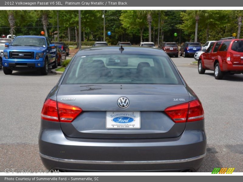 Platinum Gray Metallic / Titan Black 2012 Volkswagen Passat V6 SEL