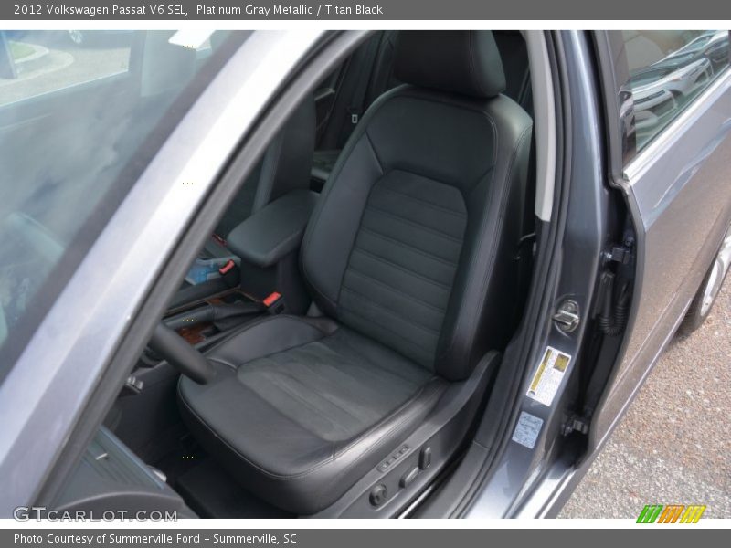 Platinum Gray Metallic / Titan Black 2012 Volkswagen Passat V6 SEL