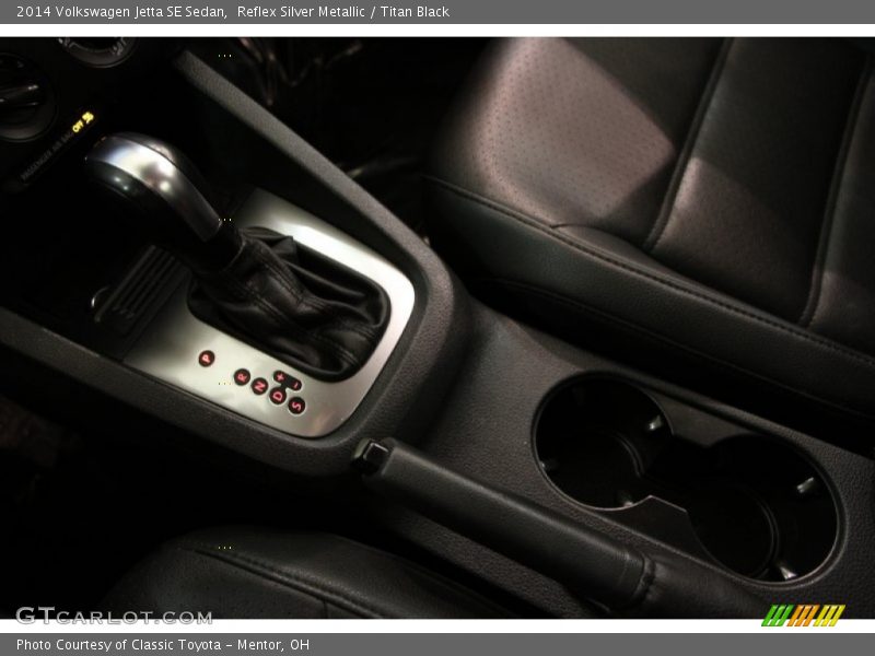 Reflex Silver Metallic / Titan Black 2014 Volkswagen Jetta SE Sedan