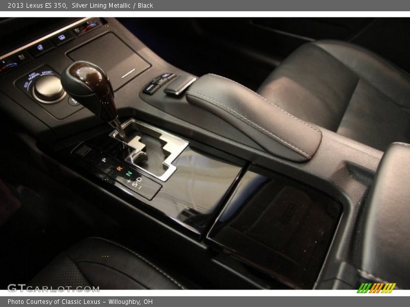 Silver Lining Metallic / Black 2013 Lexus ES 350