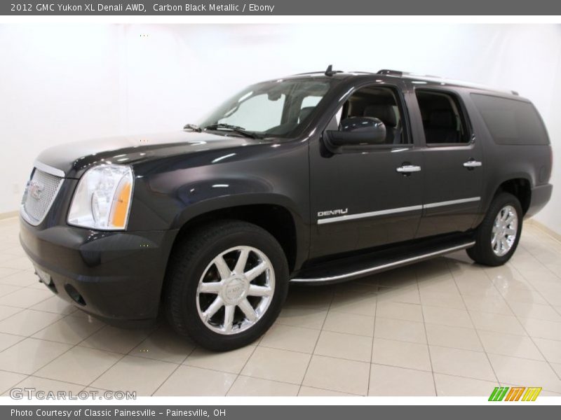 Carbon Black Metallic / Ebony 2012 GMC Yukon XL Denali AWD