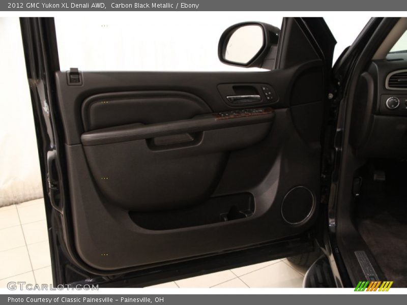 Carbon Black Metallic / Ebony 2012 GMC Yukon XL Denali AWD