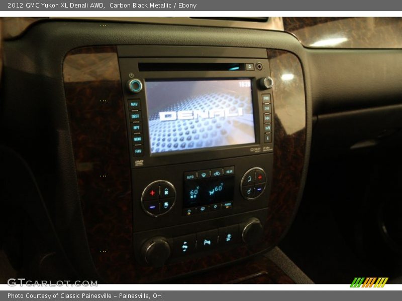 Carbon Black Metallic / Ebony 2012 GMC Yukon XL Denali AWD