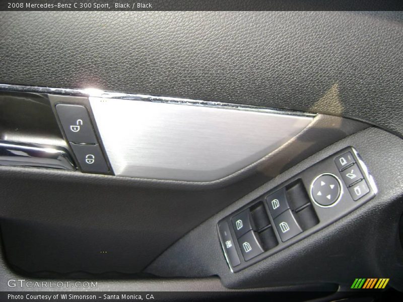 Black / Black 2008 Mercedes-Benz C 300 Sport
