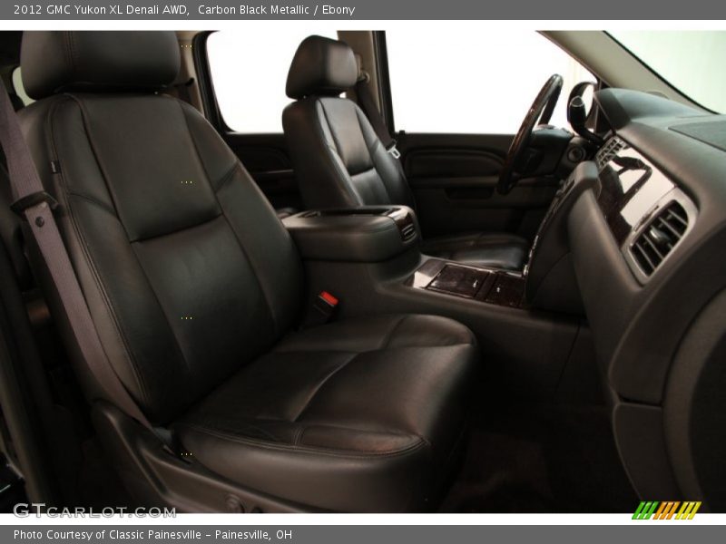 Carbon Black Metallic / Ebony 2012 GMC Yukon XL Denali AWD