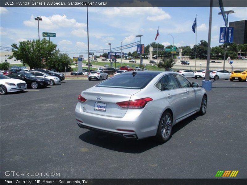 Santiago Silver / Gray 2015 Hyundai Genesis 3.8 Sedan