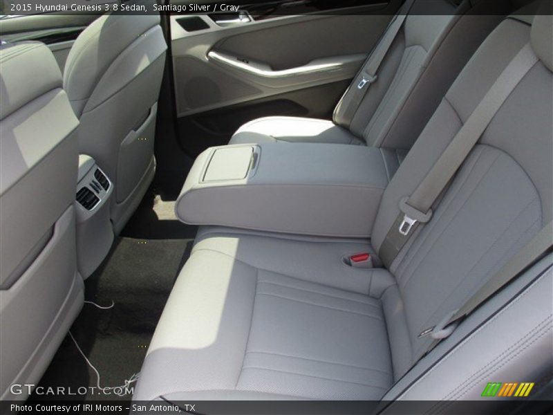 Santiago Silver / Gray 2015 Hyundai Genesis 3.8 Sedan