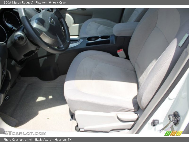 Phantom White / Gray 2009 Nissan Rogue S