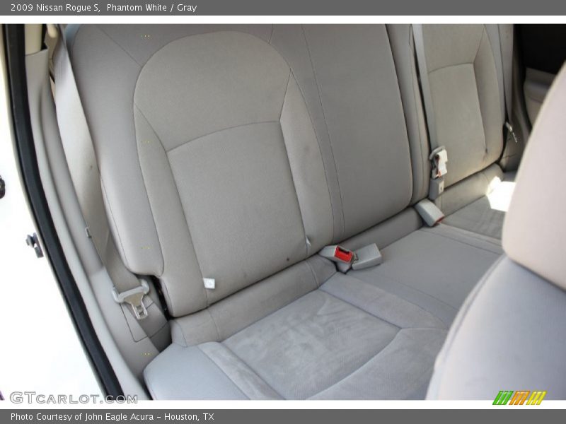 Phantom White / Gray 2009 Nissan Rogue S