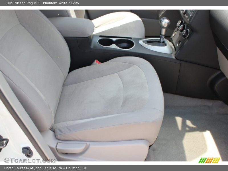 Phantom White / Gray 2009 Nissan Rogue S