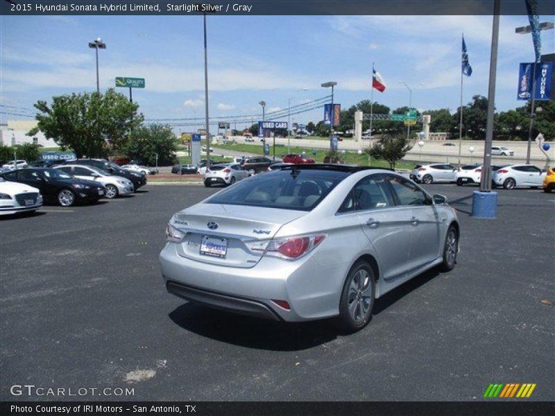 Starlight Silver / Gray 2015 Hyundai Sonata Hybrid Limited
