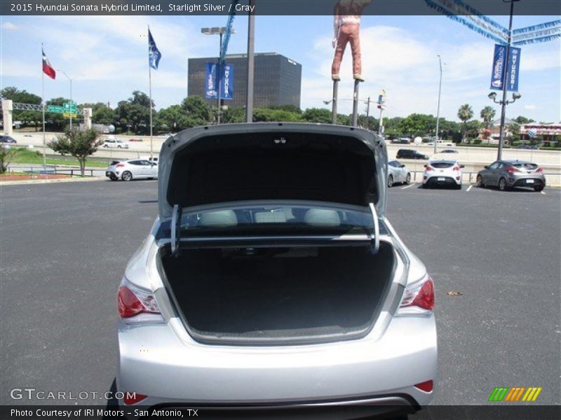 Starlight Silver / Gray 2015 Hyundai Sonata Hybrid Limited