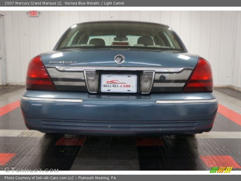 Norsea Blue Metallic / Light Camel 2007 Mercury Grand Marquis LS