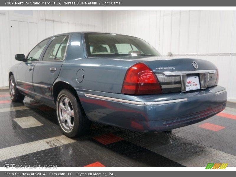 Norsea Blue Metallic / Light Camel 2007 Mercury Grand Marquis LS