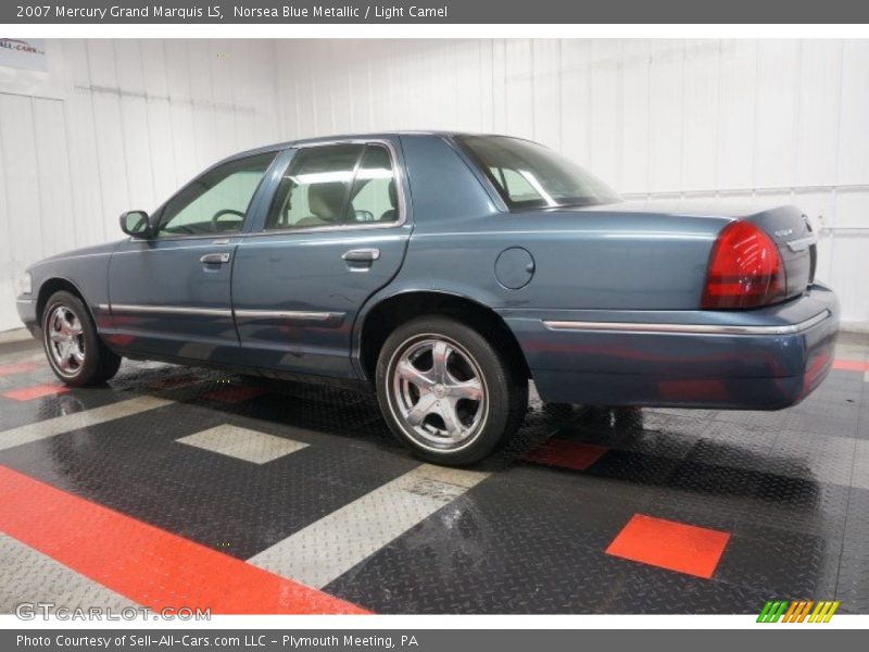 Norsea Blue Metallic / Light Camel 2007 Mercury Grand Marquis LS