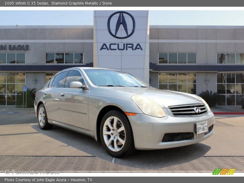 Diamond Graphite Metallic / Stone 2005 Infiniti G 35 Sedan