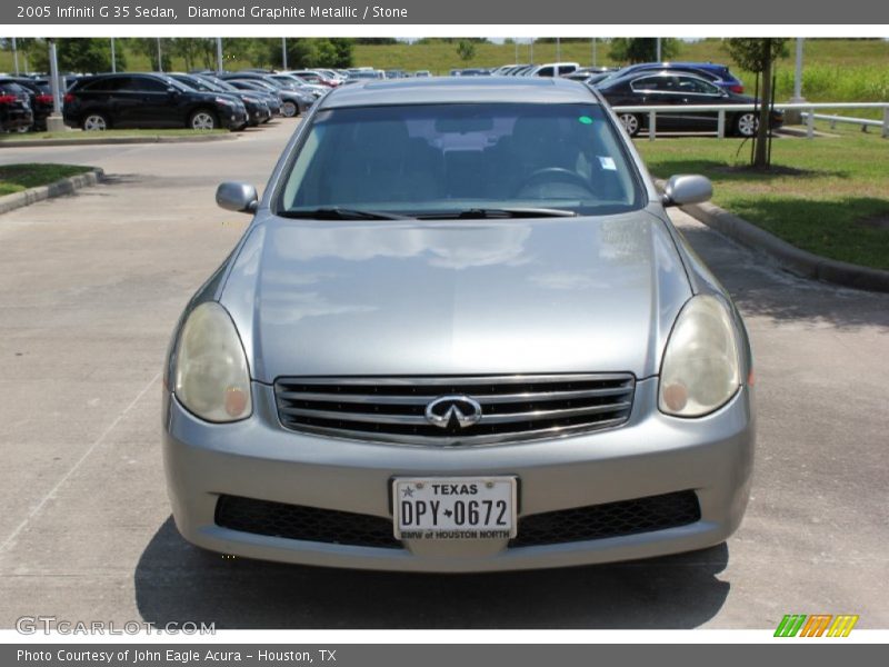 Diamond Graphite Metallic / Stone 2005 Infiniti G 35 Sedan