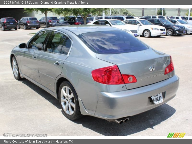 Diamond Graphite Metallic / Stone 2005 Infiniti G 35 Sedan