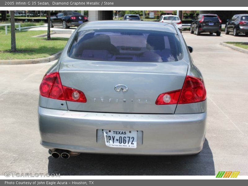Diamond Graphite Metallic / Stone 2005 Infiniti G 35 Sedan