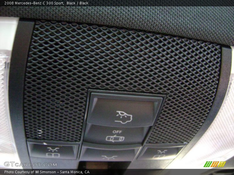 Black / Black 2008 Mercedes-Benz C 300 Sport