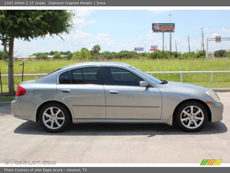 Diamond Graphite Metallic / Stone 2005 Infiniti G 35 Sedan