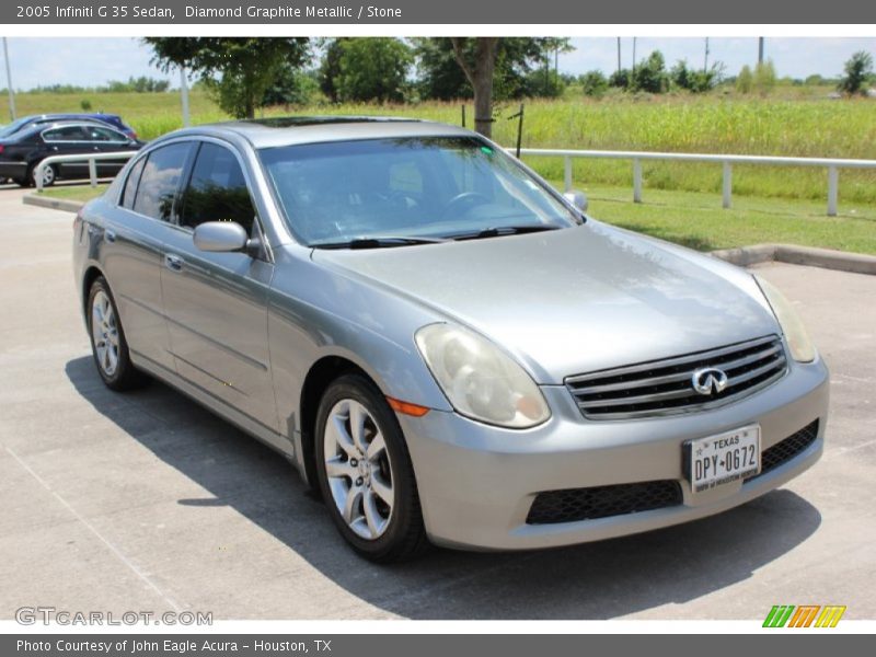 Diamond Graphite Metallic / Stone 2005 Infiniti G 35 Sedan