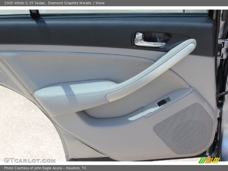 Diamond Graphite Metallic / Stone 2005 Infiniti G 35 Sedan