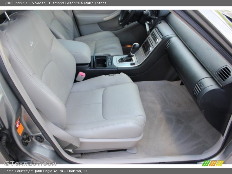 Diamond Graphite Metallic / Stone 2005 Infiniti G 35 Sedan