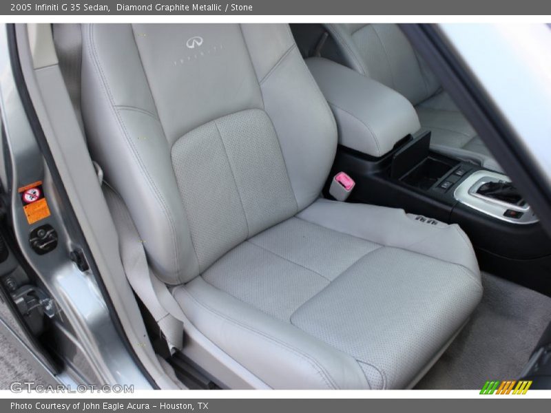Diamond Graphite Metallic / Stone 2005 Infiniti G 35 Sedan