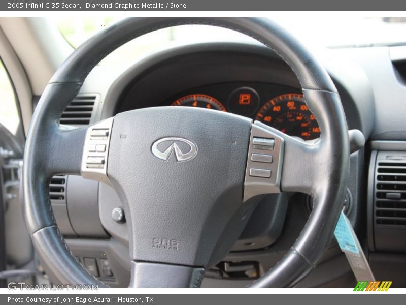 Diamond Graphite Metallic / Stone 2005 Infiniti G 35 Sedan